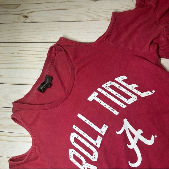 ⚫️Alabama Gameday Top in Deep Red - Picture 2 of 3